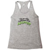 im so cute i must have been adopted Racerback Tank