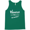 women, you know when you get to that age when you finally undertand th Tank Top
