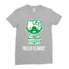 hello clarice Ladies Fitted T-Shirt