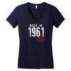 Made In 1961 All Original Parts Women's V-Neck T-Shirt