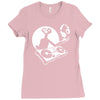 dj et hacke musik Ladies Fitted T-Shirt