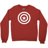 capitan america sticker vinyl decal Crewneck Sweatshirt