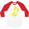 bigfoot gone 3/4 Sleeve Shirt