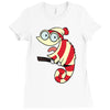 can't find me! Ladies Fitted T-Shirt