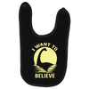 believe in nessie Baby Bibs