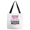I Never Dreamed I d Grow Up To Be A Super Cute Veterinarin But Here I' Tote Bags
