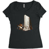 le nesaissance Women's Triblend Scoop T-shirt