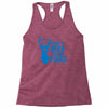 don't buck with texas funny Racerback Tank