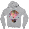 Psychic Alien Galaxy Zipper Hoodie