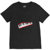 Piano And Music V-Neck Tee
