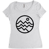 mountain bold (for light) Women's Triblend Scoop T-shirt
