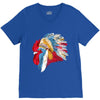 chief many feathers V-Neck Tee