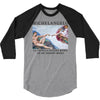 Michelangelo Creation of Adam 3/4 Sleeve Shirt