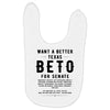 want a better texas black Baby Bibs