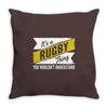rugby thing wouldn't understand Throw Pillow
