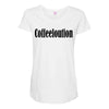 coffeeloution Maternity Scoop Neck T-shirt