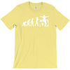 dj evolution funny music mixing djing disk jockey turntable T-Shirt