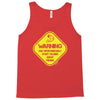 warning may...talking about fishing Tank Top
