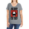 jaw ready for this Ladies Curvy T-Shirt