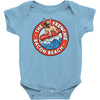 bacon beach Baby Bodysuit
