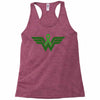 liver cancer wonder woman Racerback Tank
