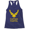 captain marvel 4 Racerback Tank