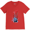 running wild V-Neck Tee