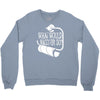 what would macgyver do humor Crewneck Sweatshirt