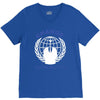 anonymous hacker revolution V-Neck Tee