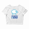 i m with herd Crop Top
