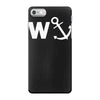 w anchor funny pub joke iPhone 7 Case
