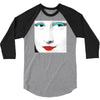 monalisa pop art 3/4 Sleeve Shirt