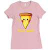 pizza chew! Ladies Fitted T-Shirt
