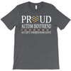 proud autism boyfriend T-Shirt