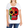 portugal till i die Ladies Curvy T-Shirt