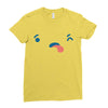 i don't like Ladies Fitted T-Shirt
