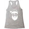 santa hipster Racerback Tank