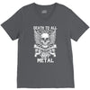 death to all but metal V-Neck Tee