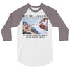 Michelangelo Creation of Adam 3/4 Sleeve Shirt