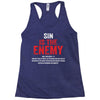 Sin Is The Enemy Racerback Tank