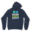 keep earth clean it's not uranus kawaii planets Hoodie