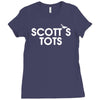 scotts tots Ladies Fitted T-Shirt