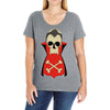 dracula (2) Ladies Curvy T-Shirt