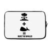 nuke the whales Laptop sleeve