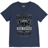 papa nogle superhelte baerer ikke kapper V-Neck Tee