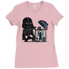 robotic trashcan Ladies Fitted T-Shirt