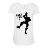 fortnite take the L black logo Maternity Scoop Neck T-shirt