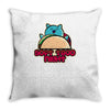 soft taco night Throw Pillow