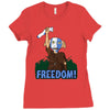 freedom Ladies Fitted T-Shirt