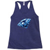 diamond blu Racerback Tank
